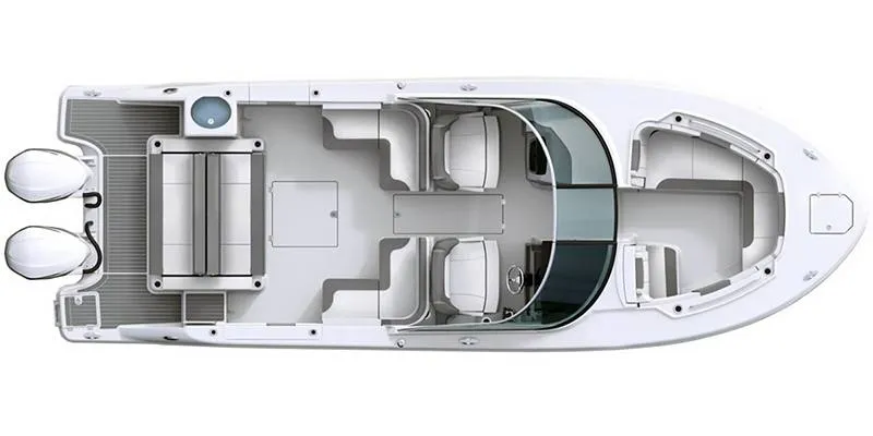 Slide: The Image of Robalo Dual Console R317 2026 - 1