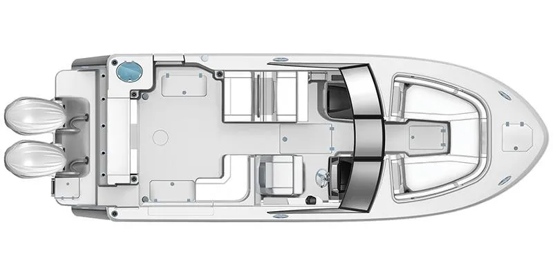 Slide: The Image of Robalo Dual Console R277 2026 - 1