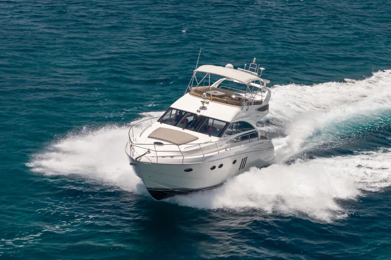 Slide: The Image of Princess 54 Flybridge 2009 - 17