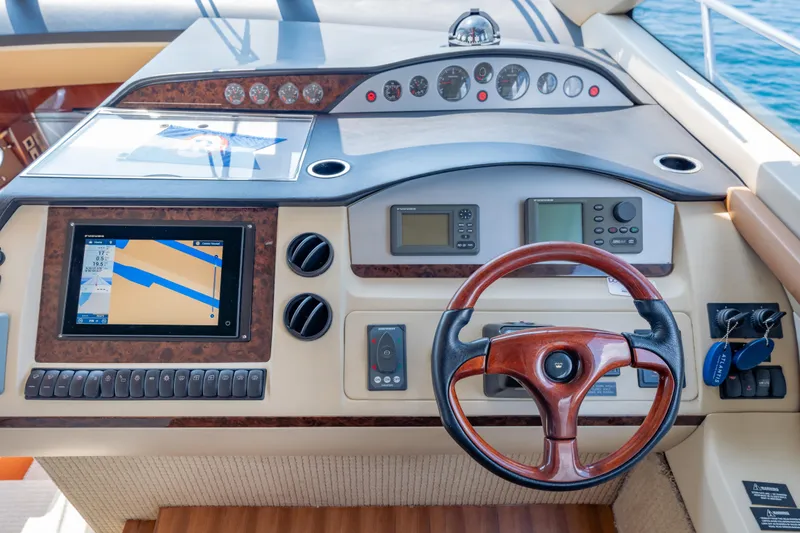 Slide: The Image of Princess 54 Flybridge 2009 - 46
