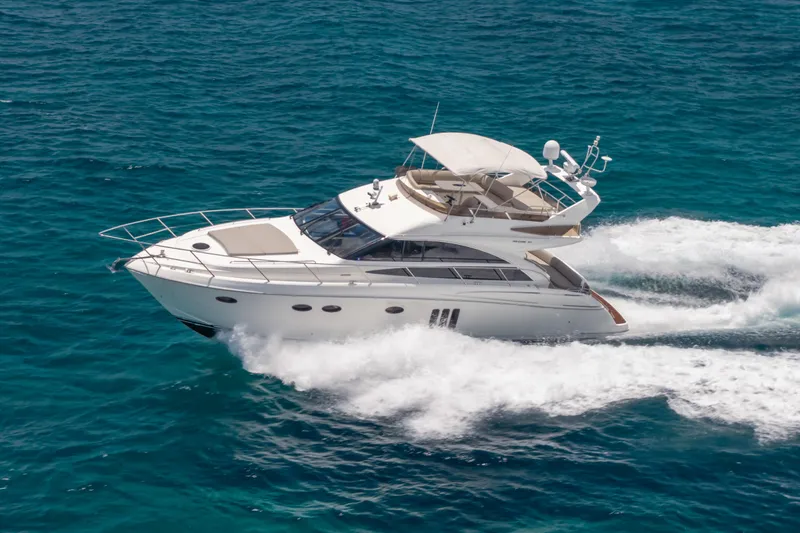 Slide: The Image of Princess 54 Flybridge 2009 - 16
