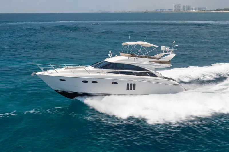 Slide: The Image of Princess 54 Flybridge 2009 - 14