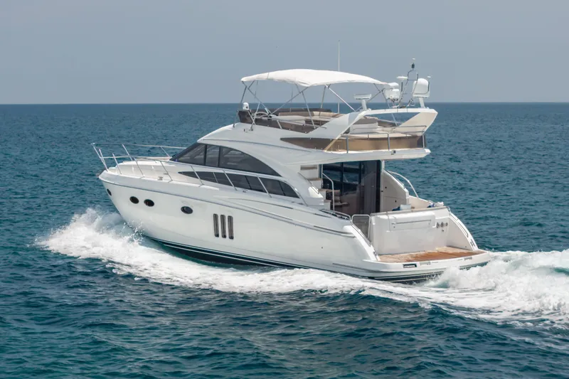 Slide: The Image of Princess 54 Flybridge 2009 - 10