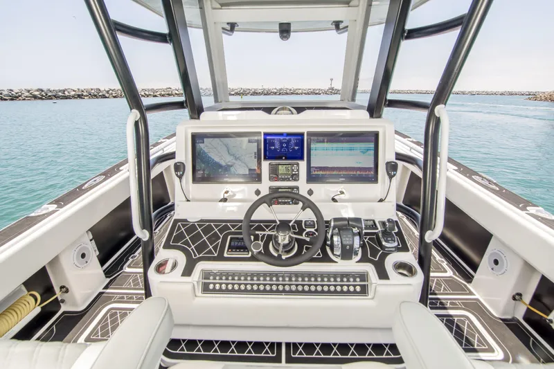 Slide: The Image of Invincible 35 Catamaran 2021 - 10