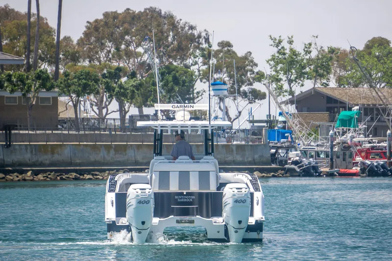 Slide: The Image of Invincible 35 Catamaran 2021 - 6