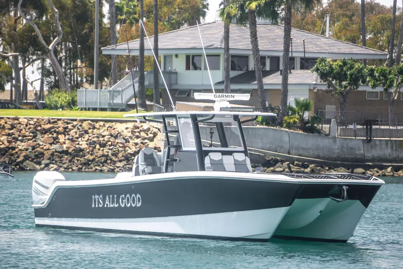 Slide: The Image of Invincible 35 Catamaran 2021 - 24