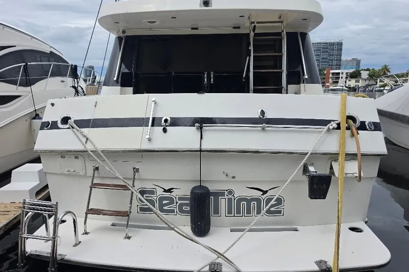 Slide: The Image of McKinna 48 Pilot-House 1993 - 129