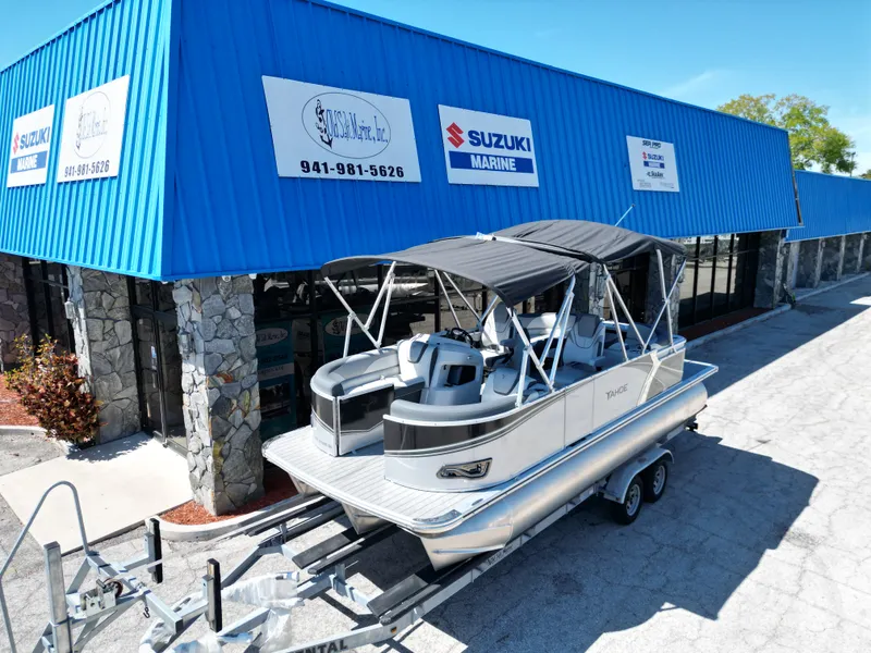 Slide: The Image of Tahoe Pontoons 2185 LTZ QUAD LOUNGER 2026 - 1