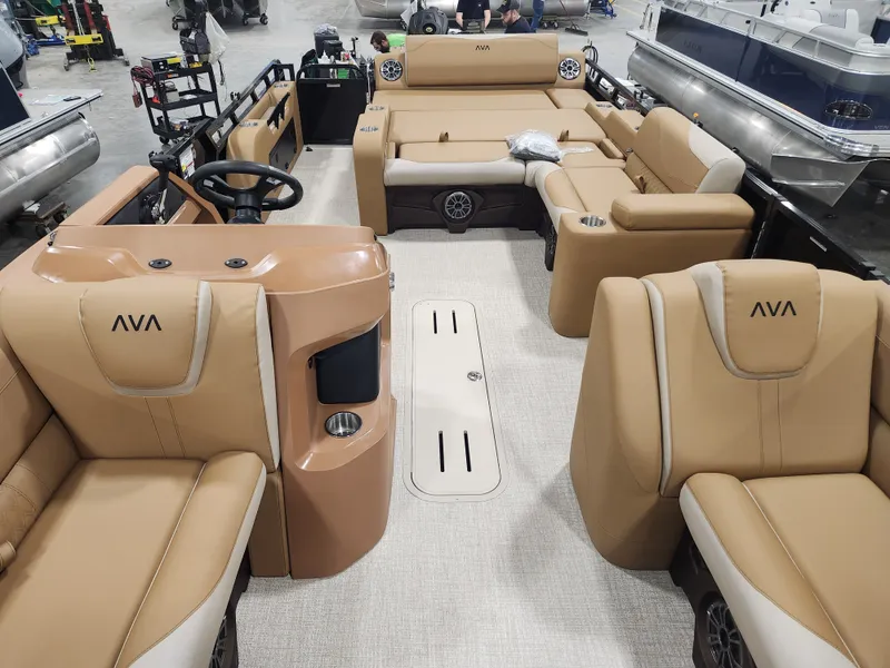 Slide: The Image of Avalon LSZ - 23 FT Triple Toon Versatile Rear Lounger with Patio Pad 2026 - 10