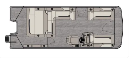Slide: The Image of Avalon Venture - 21 FT Versatile Rear Bench (20' Deck) 2026 - 2