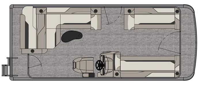 Slide: The Image of Avalon Venture- 21 FT Cruise Rear Bench 2026 - 14
