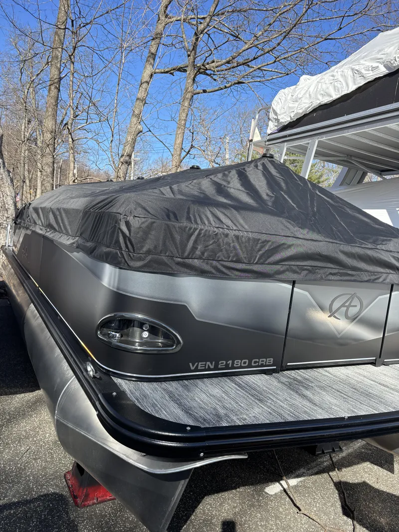 Slide: The Image of Avalon Venture- 21 FT Cruise Rear Bench 2026 - 4