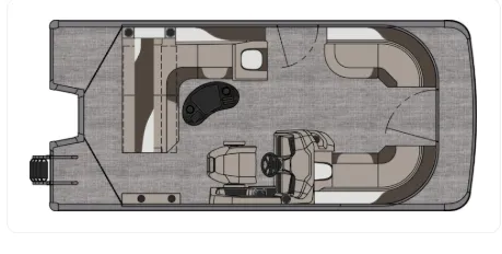 The Image of Avalon LSZ - 19 FT Cruise Rear Bench "Tiffany" 2026 - 0