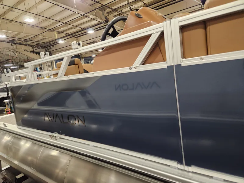 Slide: The Image of Avalon "Duskwater Blue" Venture1775, 16' Deck 2026 - 6