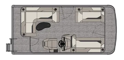 The Image of Avalon "Duskwater Blue" Venture1775, 16' Deck 2026 - 0