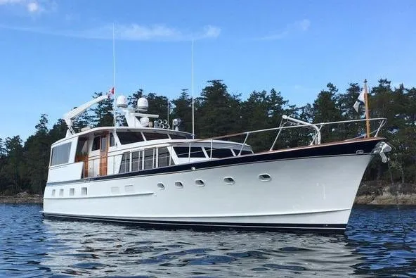 Slide: The Image of Burger 64 Pilothouse Motoryacht 1971 - 83