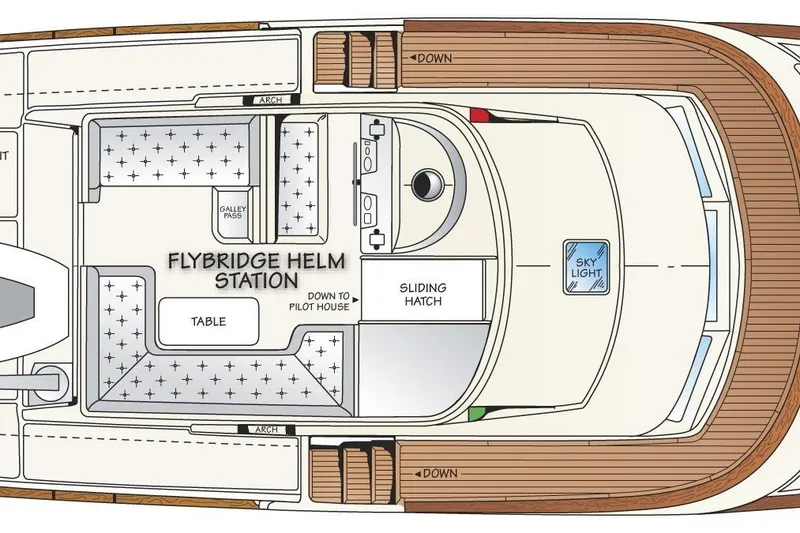 Slide: The Image of Fleming 55 Pilothouse 1996 - 29