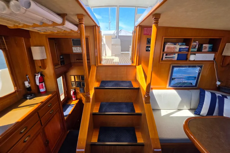 Slide: The Image of Fleming 55 Pilothouse 1996 - 17