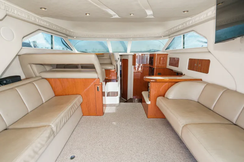 Slide: The Image of Sea Ray 400 Sedan Bridge 1998 - 7