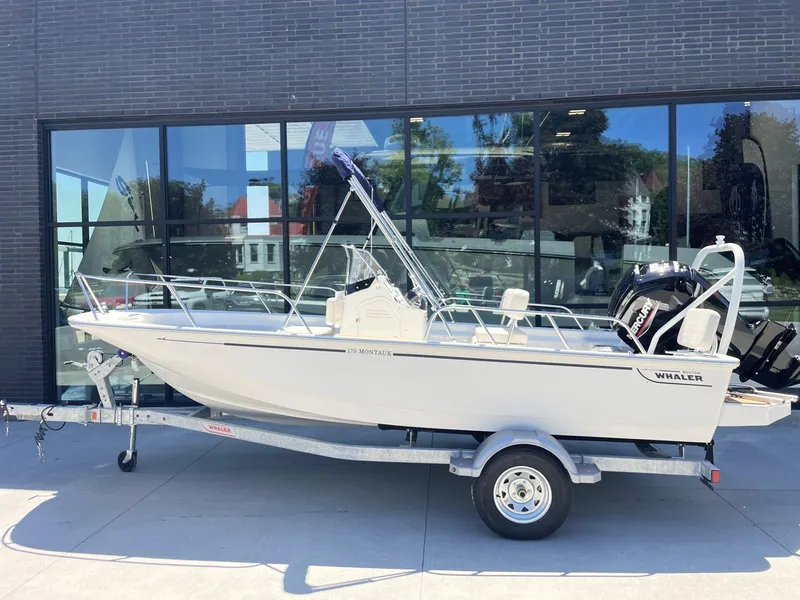 Slide: The Image of Boston Whaler 170 Montauk 2026 - 2