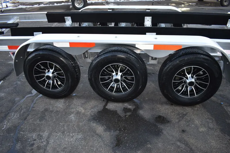 Slide: The Image of Yacht Club Trailers Yacht Club Boat Trailers Aluminum I-Beam Bunk AD32150TRB-DDDA 2026 - 10