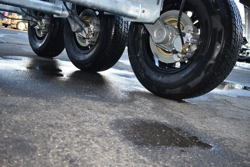 Slide: The Image of Yacht Club Trailers Yacht Club Boat Trailers Aluminum I-Beam Bunk AD32150TRB-DDDA 2026 - 12