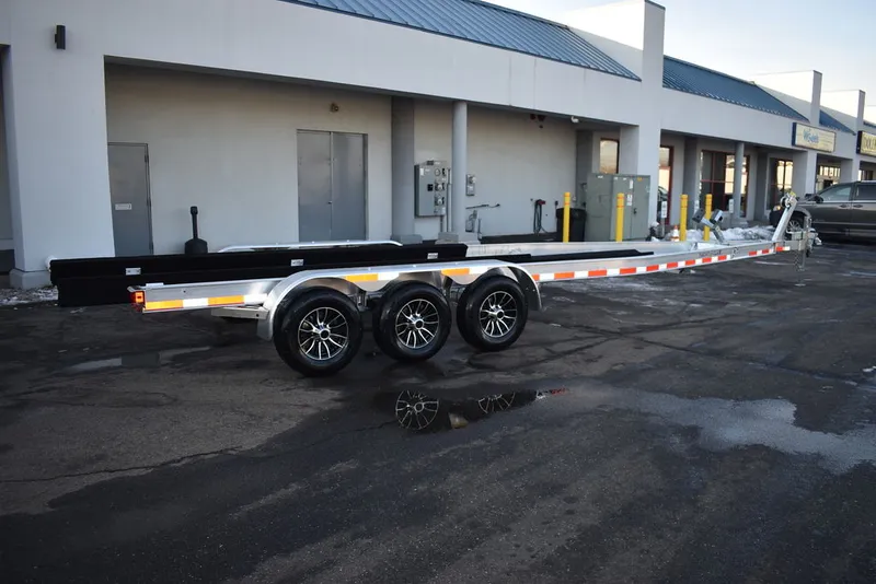 Slide: The Image of Yacht Club Trailers Yacht Club Boat Trailers Aluminum I-Beam Bunk AD32150TRB-DDDA 2026 - 2