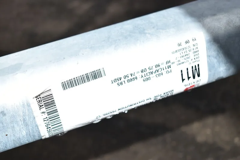 Slide: The Image of Yacht Club Trailers Yacht Club Boat Trailers 29-10000 Aluminum tandem axle bunk boat trailer 2026 - 13