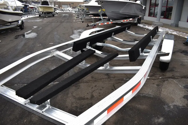Slide: The Image of Yacht Club Trailers Yacht Club Boat Trailers 29-10000 Aluminum tandem axle bunk boat trailer 2026 - 4