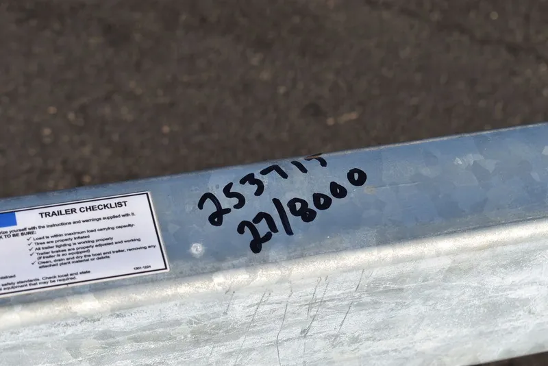 Slide: The Image of Yacht Club Trailers Yacht Club Boat Trailers 27-8000 Aluminum tandem axle bunk boat trailer 2026 - 10