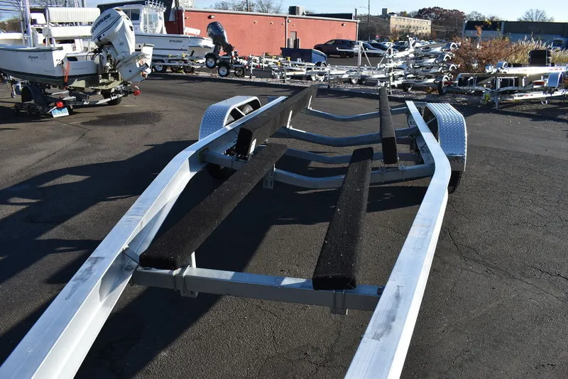 Slide: The Image of Yacht Club Trailers Yacht Club Boat Trailers 27-8000 Aluminum tandem axle bunk boat trailer 2026 - 3