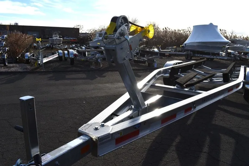Slide: The Image of Yacht Club Trailers Yacht Club Boat Trailers 27-10000 Aluminum tandem axle bunk boat trailer 2026 - 3
