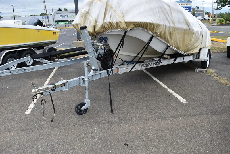 Slide: The Image of Yacht Club Trailers 21-6000 Aluminum tandem axle bunk boat trailer 2026 - 99