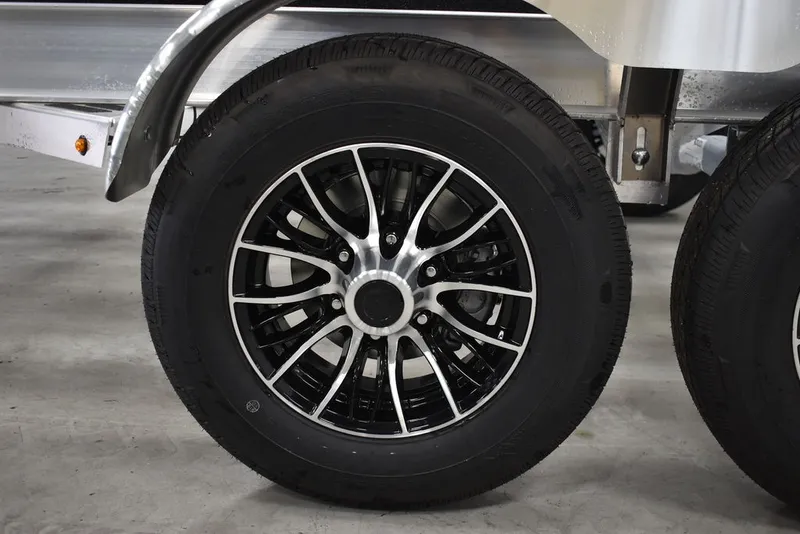 Slide: The Image of Yacht Club Trailers Yacht Club Boat Trailers 25-7000 Aluminum Tandem Axle Bunk boat trailer 2026 - 8