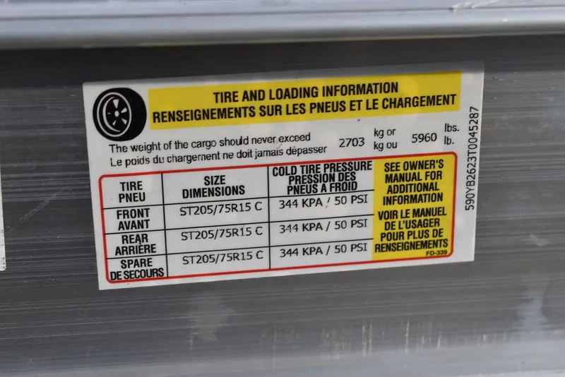 Slide: The Image of Yacht Club Trailers Yacht Club Boat Trailers 23-6000 Aluminum tandem axle bunk boat trailer 2026 - 10