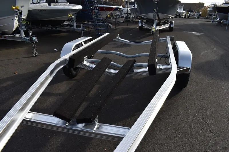 Slide: The Image of Yacht Club Trailers Yacht Club Boat Trailers 23-6000 Aluminum tandem axle bunk boat trailer 2026 - 12