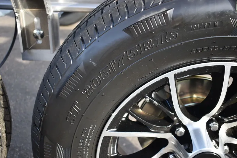 Slide: The Image of Yacht Club Trailers Yacht Club Boat Trailers 23-6000 Aluminum tandem axle bunk boat trailer 2026 - 13