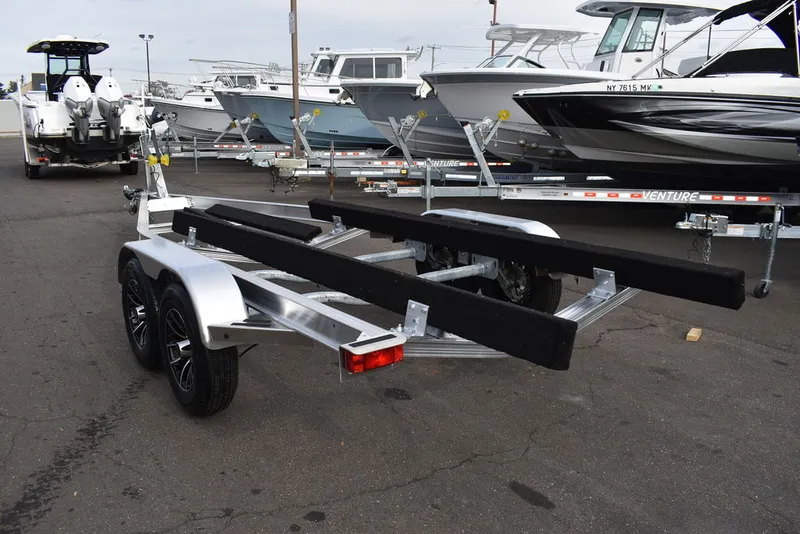Slide: The Image of Yacht Club Trailers Yacht Club Boat Trailers 23-6000 Aluminum tandem axle bunk boat trailer 2026 - 3