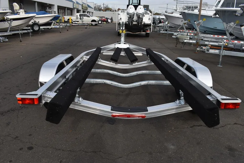 Slide: The Image of Yacht Club Trailers Yacht Club Boat Trailers 23-6000 Aluminum tandem axle bunk boat trailer 2026 - 4
