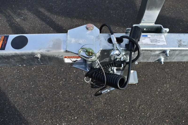 Slide: The Image of Yacht Club Trailers Yacht Club Boat Trailers 23-6000 Aluminum tandem axle bunk boat trailer 2026 - 9