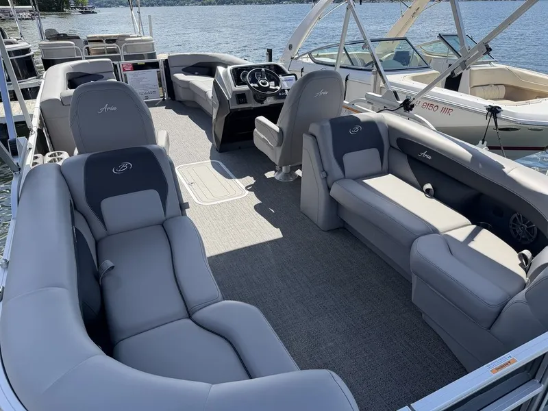 Slide: The Image of Barletta Boats A24QC Triple-Toon 2026 - 11