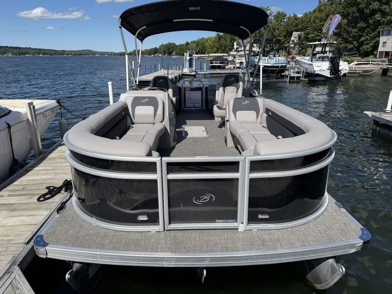Slide: The Image of Barletta Boats A24QC Triple-Toon 2026 - 4