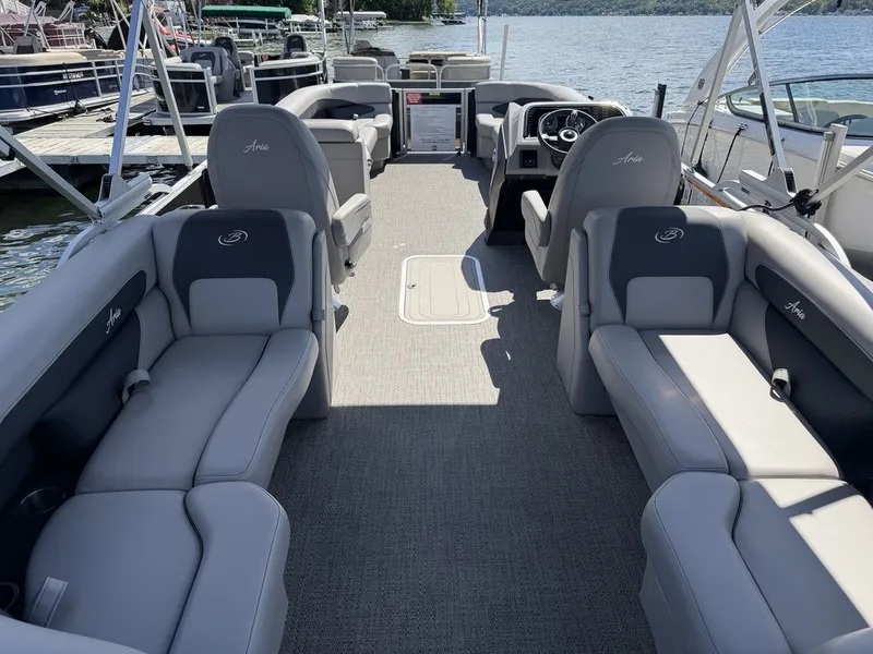 Slide: The Image of Barletta Boats A24QC Triple-Toon 2026 - 14