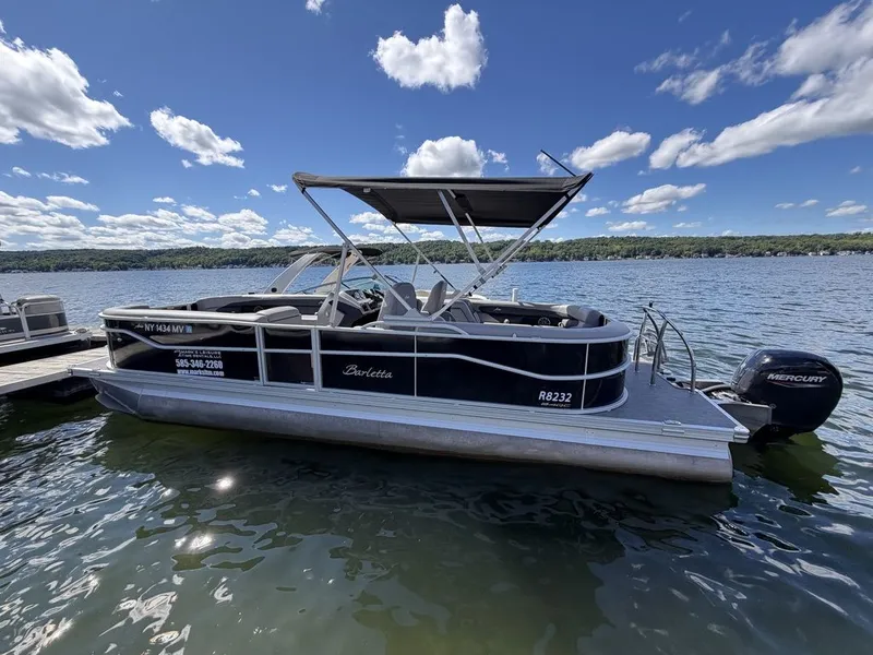 Slide: The Image of Barletta Boats A24QC Triple-Toon 2026 - 3
