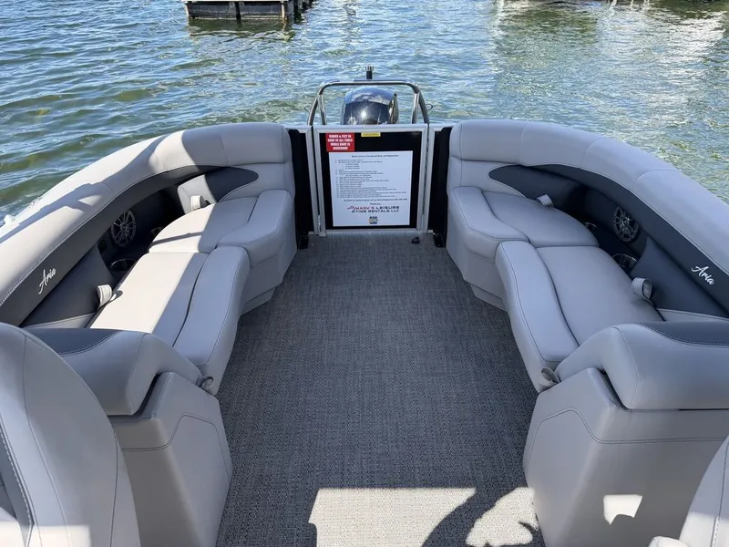 Slide: The Image of Barletta Boats A24QC Triple-Toon 2026 - 17