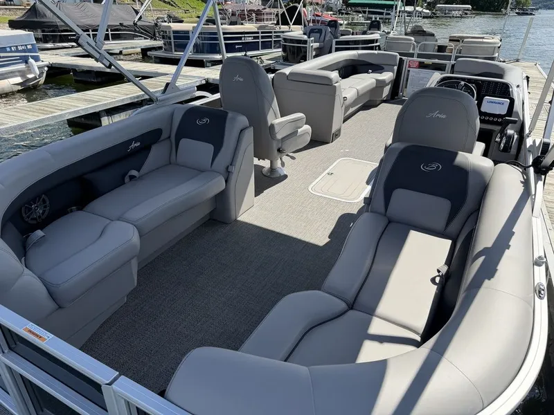 Slide: The Image of Barletta Boats A24QC Triple-Toon 2026 - 10