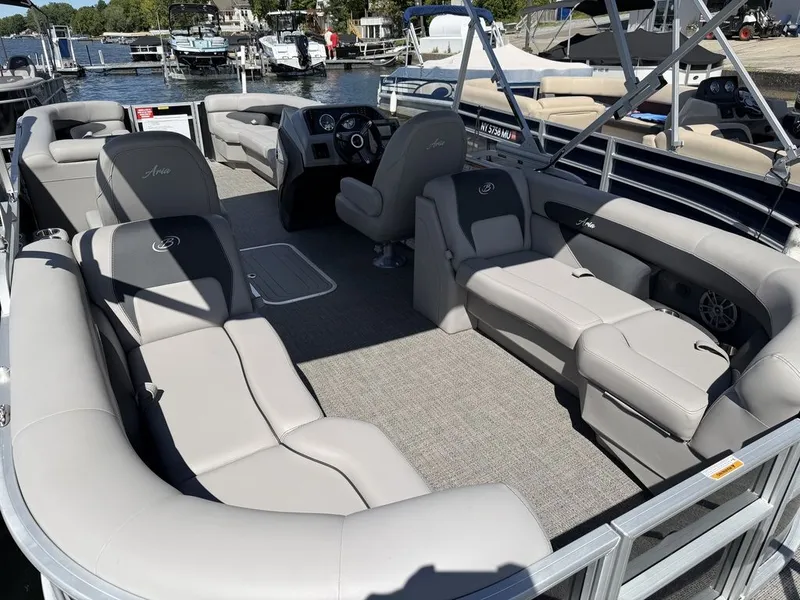 Slide: The Image of Barletta Boats A24QC Triple-Toon 2026 - 10