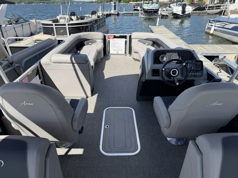 Slide: The Image of Barletta Boats A24QC Triple-Toon 2026 - 16