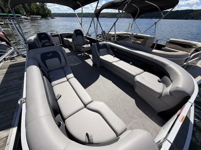 Slide: The Image of Barletta Boats A24QC Triple-Toon 2026 - 0