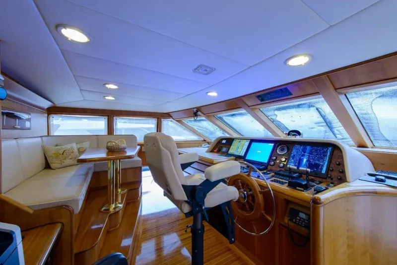 Slide: The Image of Burger Boat Company Raised Pilothouse 1998 - 67